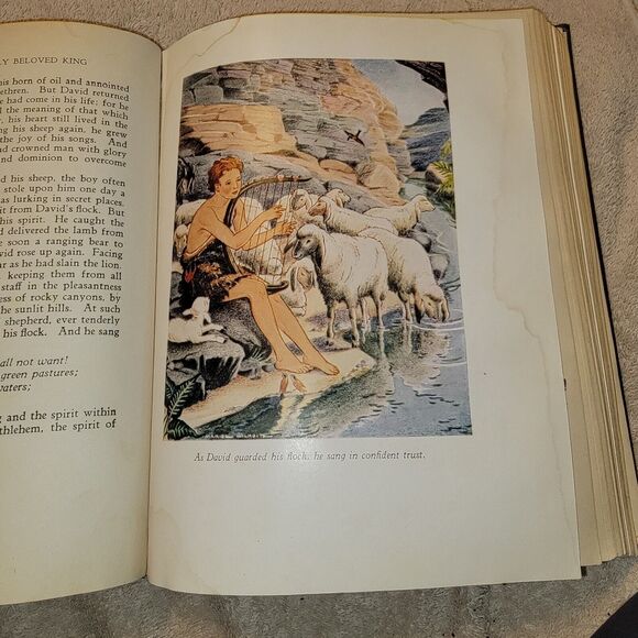 Heroes of the Bible by Olive beaupre Miller first edition 1940, signed by author - Picture 10 of 16